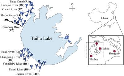 Industrial and agricultural land uses affected the water quality and shaped the bacterial communities in the inflow rivers of Taihu Lake